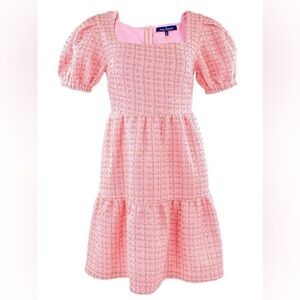 Simply Southern Pink Textured Mini Dress